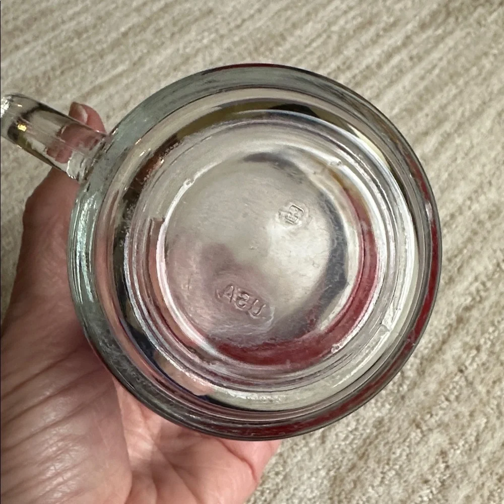 Set 3 McDonalds Garfield 1978 Clear Glass Mugs Cups Jim Davis Vintage McDonalds - Picture 12 of 16